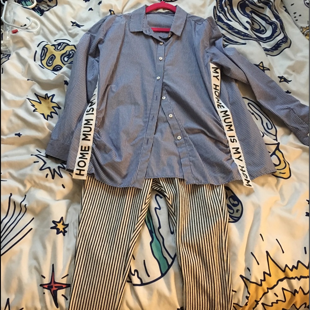 ZARA outfit Girls 10/12 Worn and washed once